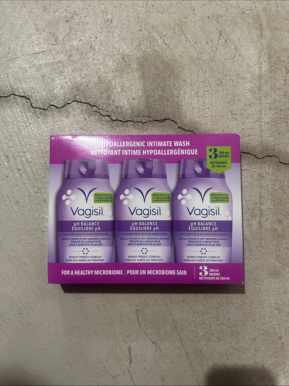 pH Balance Hypoallergenic Intimate Wash - Lavender